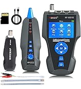 NOYAFA Network Cable Tester, NF-8601S TDR Multifunction LCD Tracer for RJ45, RJ11, BNC, Metal Cab...