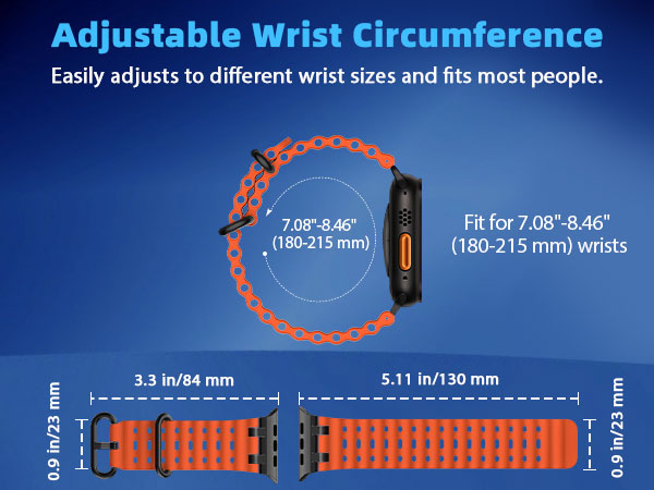 Adjustable Wrist Circumference