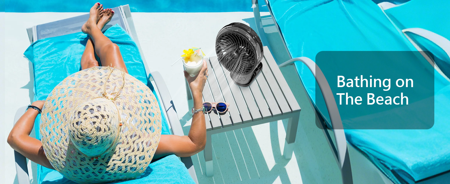 beach fan
