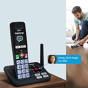 Digital answering system with voice guide