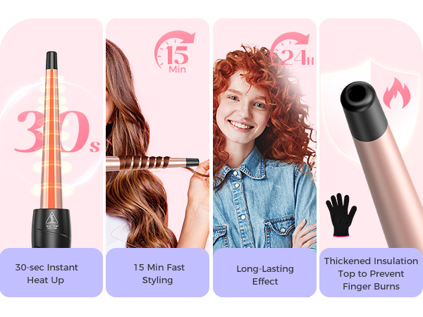 5 in 1 Curling Wand Set