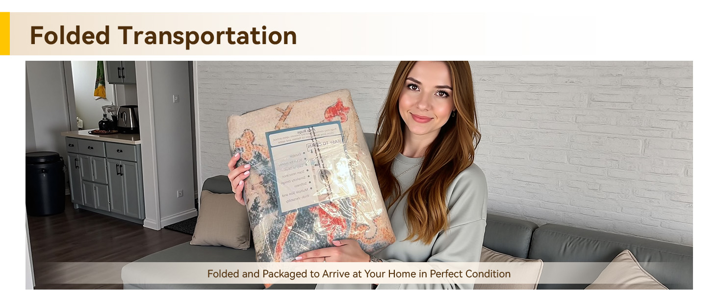 RELEANY Washable Rugs Sunflower Series