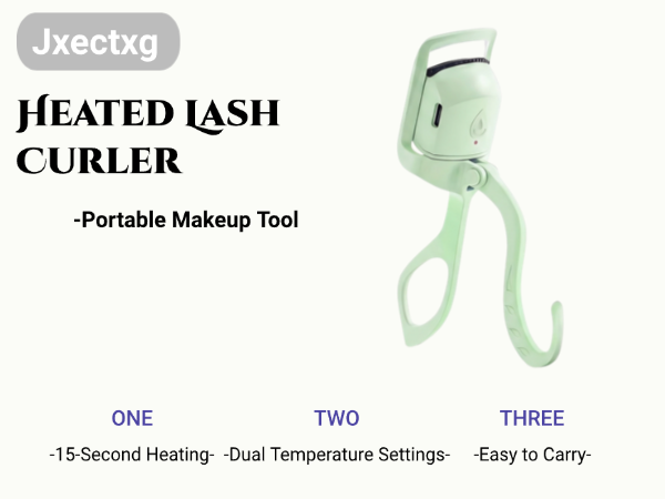 heated eyelash curler for women