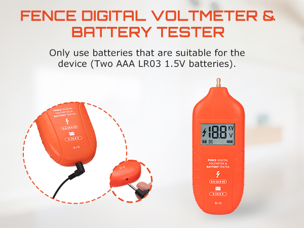 Electric Fence Tester 
