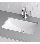 Miseno MNO1812RUBWH Miseno MNO1812RU Cafe 21-1/16" Undermount Bathroom Sink with Overflow (Mounti...