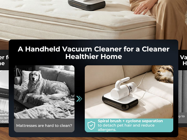A Handheld Vacuum Cleaner for a Cleaner Healthier Home