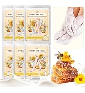 TEAWOO Hydrating Hand and Foot Mask, 3 Foot &amp; 3 Hand Mask, Hand and Foot Care after Pedicure, Moi...