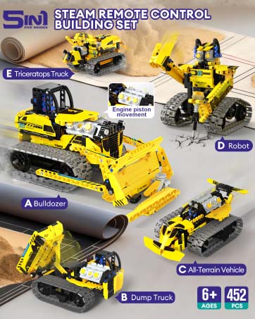stem toys robotics kit building blocks