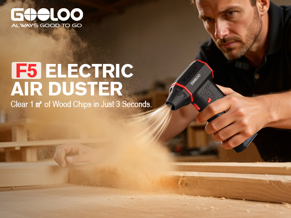 GOOLOO F5 ELECTRIC AIR DUSTER