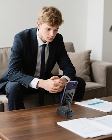 phone speaker stand