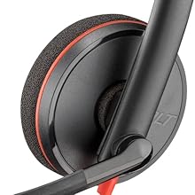 binaural chat cell backbeat fit telephone audifonos microfono wire 