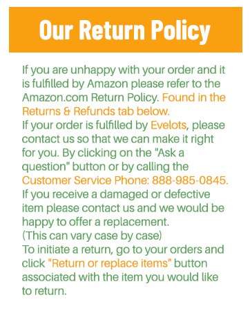 Return policy information.
