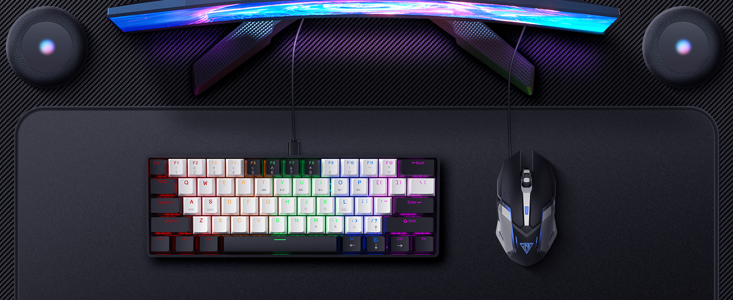 mechanical gaming keyboard and mouse