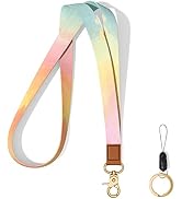 Hsxnam Neck Lanyard Key Chain, Long Lanyard Strap Keychain Holder for Women Men Car Keys ID Badge...