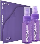 OPTIPAK Sparkle Anti-Reflective Safe Lens Cleaner Spray Kit - (2) 1oz Glasses Cleaner Spray &amp; (2)...