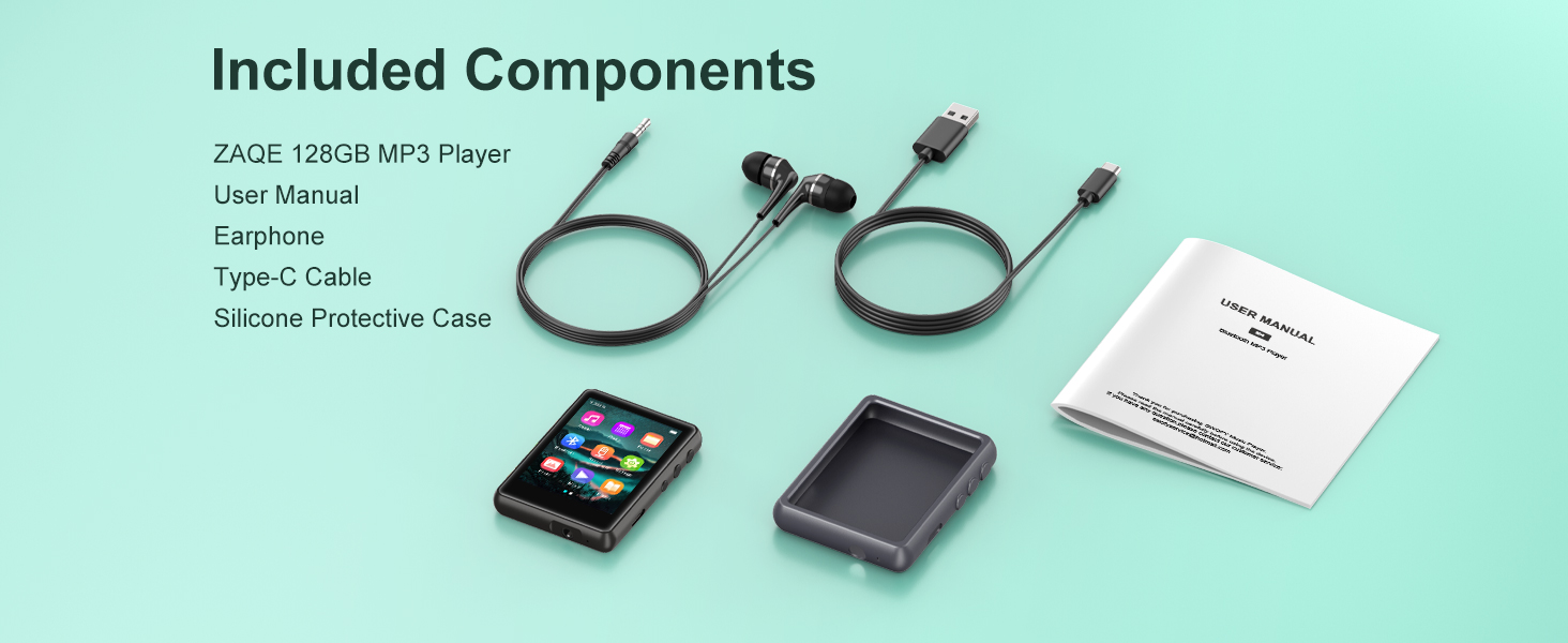 MP3 Player with Bluetooth 5.3