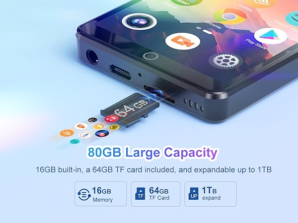 mp3 player with Bluetooth and wifi