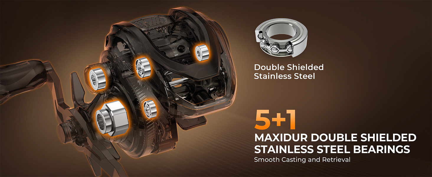 KastKing Lethal Blaze Baitcasting Fishing Reel