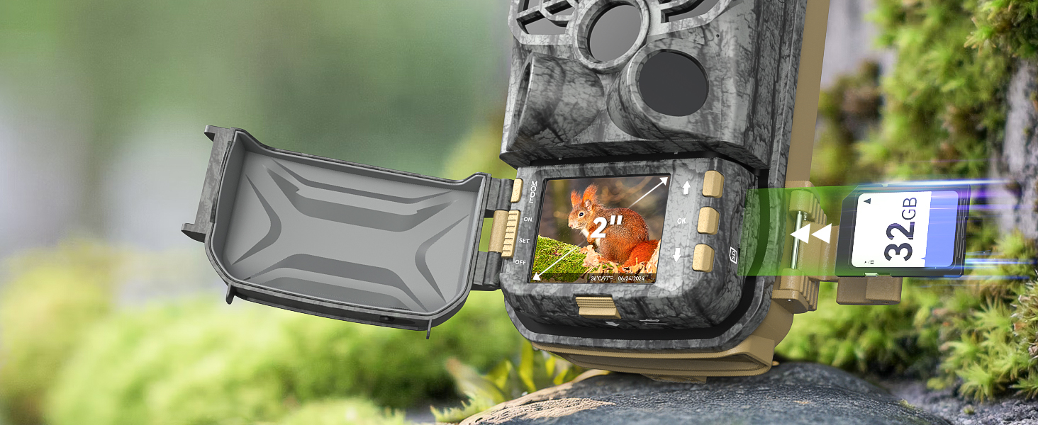 32GB TF Card Pre-installed