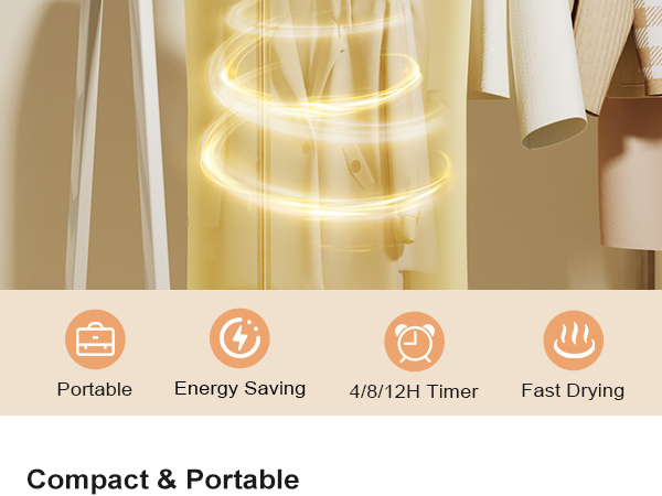 portable clothes dryer