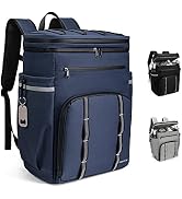 Simaixing Backpack Coolers Insulated Leak Proof, 45 Cans Beach Cooler Backpack, Large Capacity Ic...