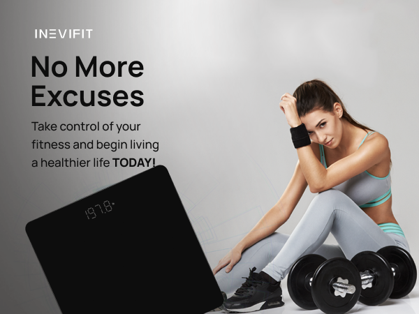 INEVIFIT Premium Bathroom Scale - I-BS002 - Premium A+ - Mobile