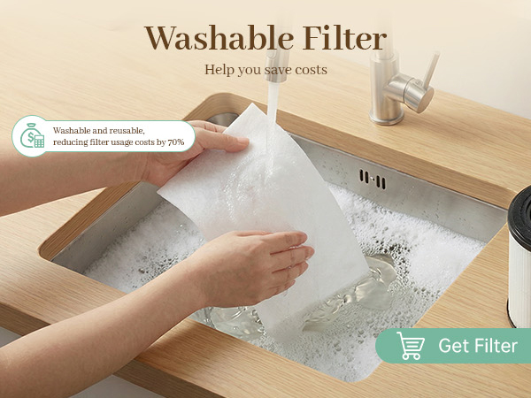 air purifier with washable filter