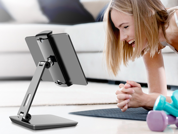 tablet holder for desk portable monitor stand cell phone stand for desk desk phone stand