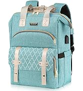 Laptop Backpack for Women, School Backpack for Teens, 15.6 Inch Work Laptop Bag with USB Charging...