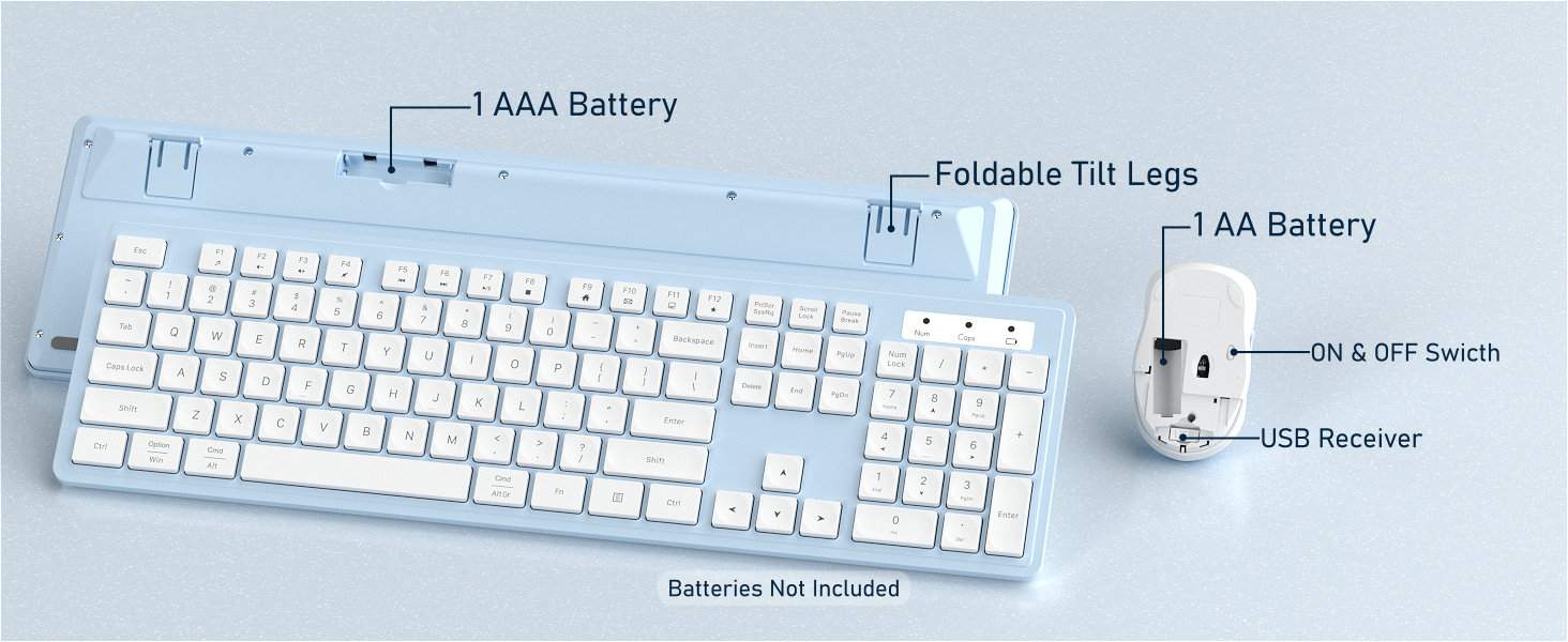 Wireless Keyboard and Mouse