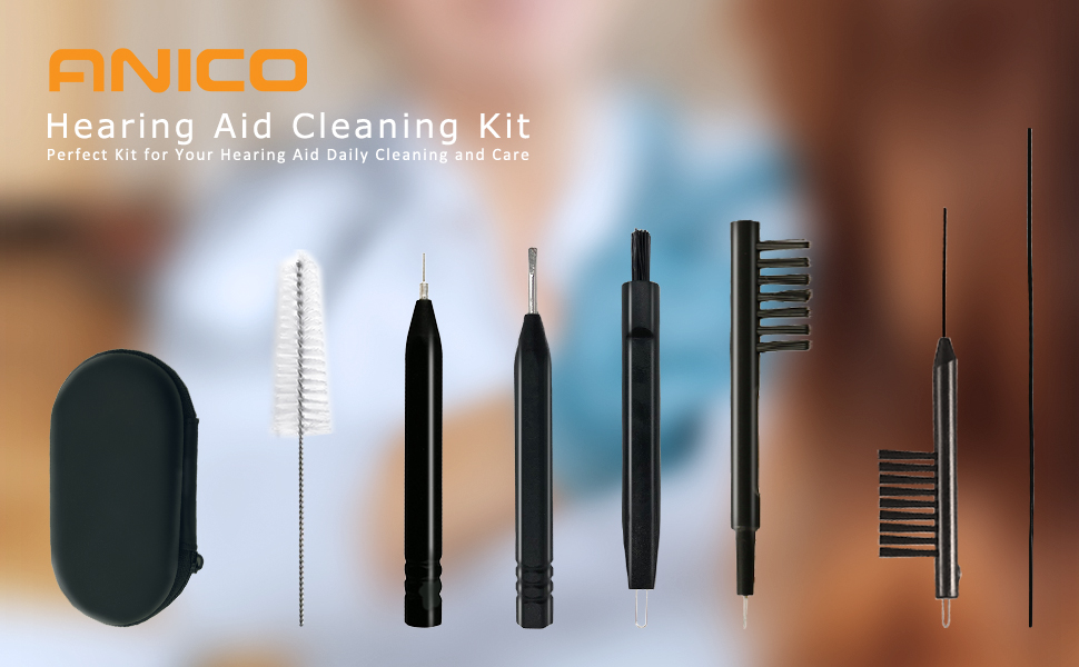 Hearing Aid Cleaning Tools 