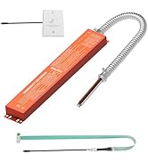 LED Emergency Driver 20W, Rechargeable Battery Backup, 100V-347VAC, Over 90mins Emergency Time fo...