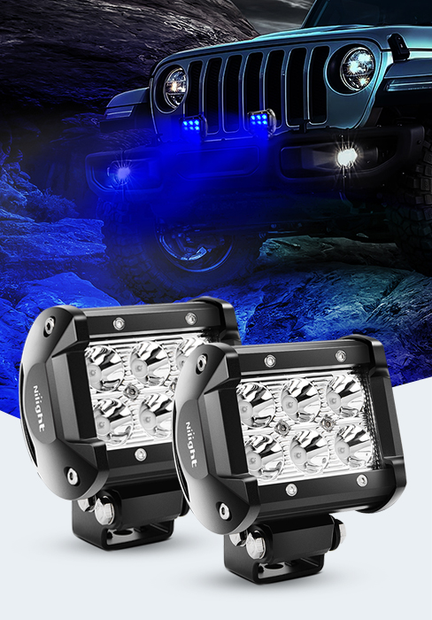 Green light pods Hunting Lights led fog lights for trucks led spot lights for trucks off road