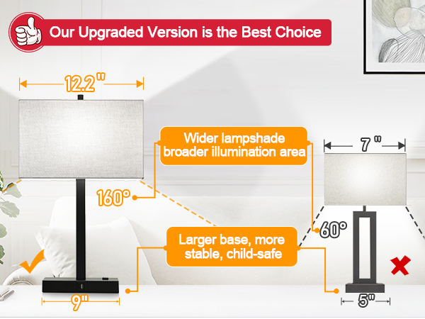 Touch Control Table Lamps