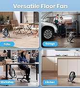 floor fan battery powered fan