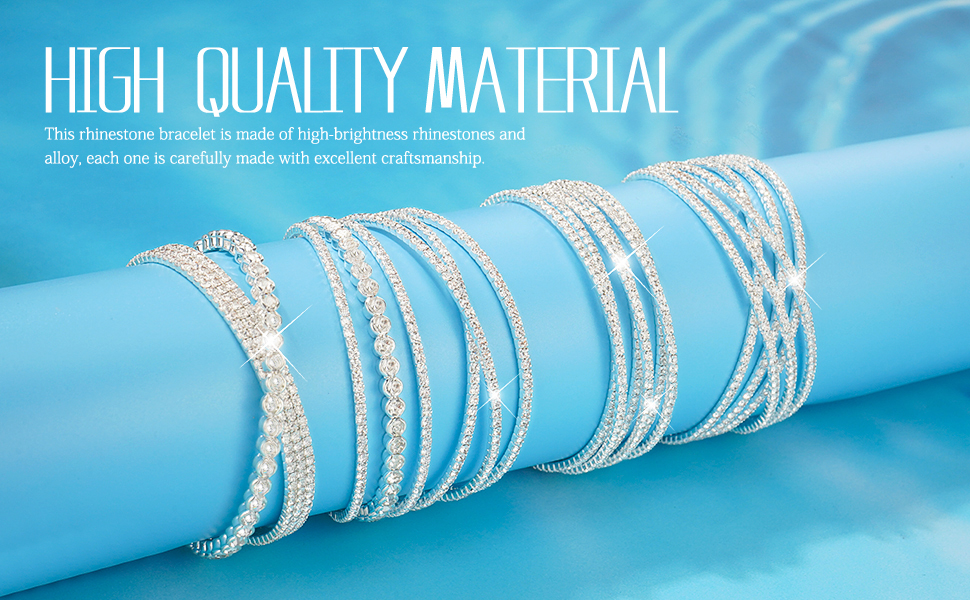 rhinestone bracelet