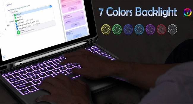 8th generation ipad case with keyboard