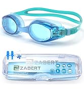 ZABERT KX Toddlers Baby Swim Goggles,Kids Swimming Goggles for Kids Age 0-5 Years Old