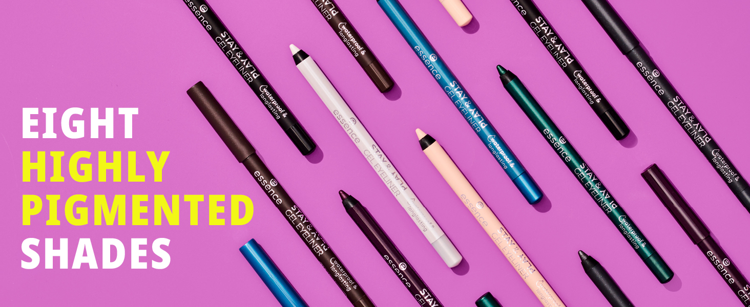 8 highly pigmented shades