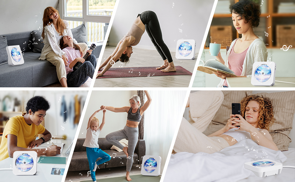 cd player with speaker