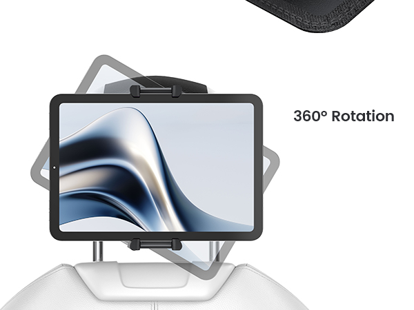car headrest kindle holder