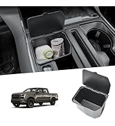 HGWEI Center Console Coin Organizer Compatible with 2021-2025 2026 Ford F150 &amp; 2022-2026 F150 Lig...