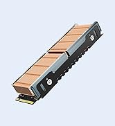 JEYI Copper M.2 HeatSink, Passive Nvme SSD Heatsinks with Copper Fins - Finscold Q80