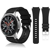 HSWAI Compatible with Samsung Galaxy Watch 46mm Bands/Gear S3 Frontier, Classic Watch Bands/Galax...