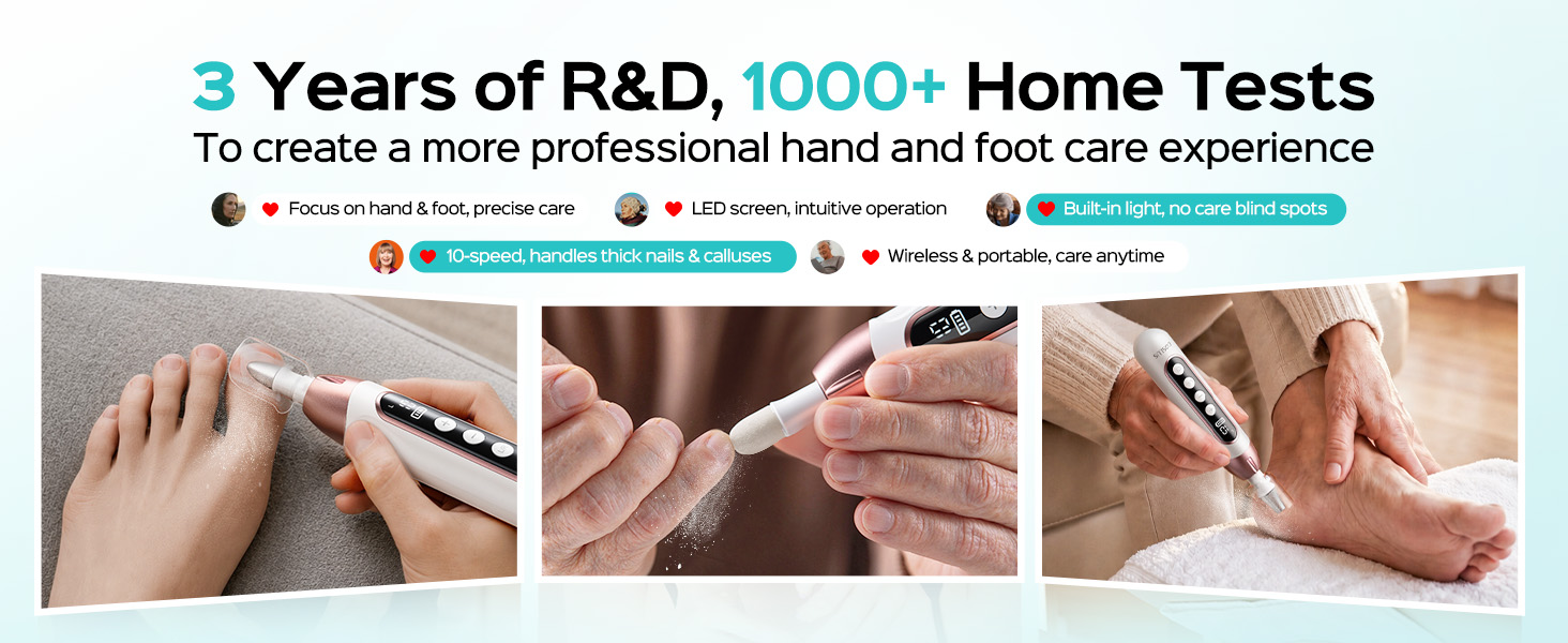 To create a more professional hand and foot care experience