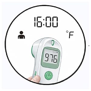 Press the Power Button to turn on the thermometer and select Forehead Mode or Object Mode.
