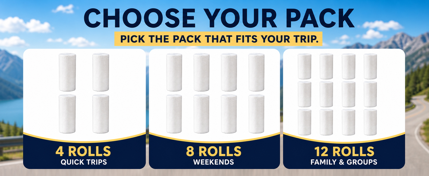 Travel Toilet Paper