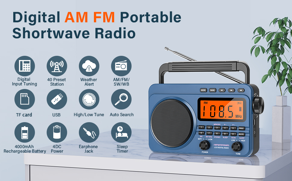 digital am fm radio