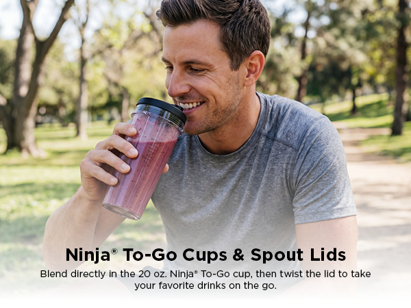 Ninja To-Go Cups &amp; Spout Lids