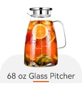68 oz Glass Pitcher